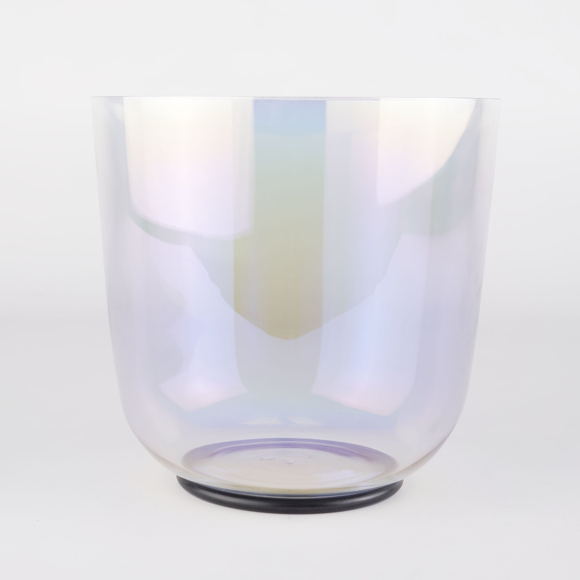 Aurora Pearl Crystal Singing Bowl - 8" | F