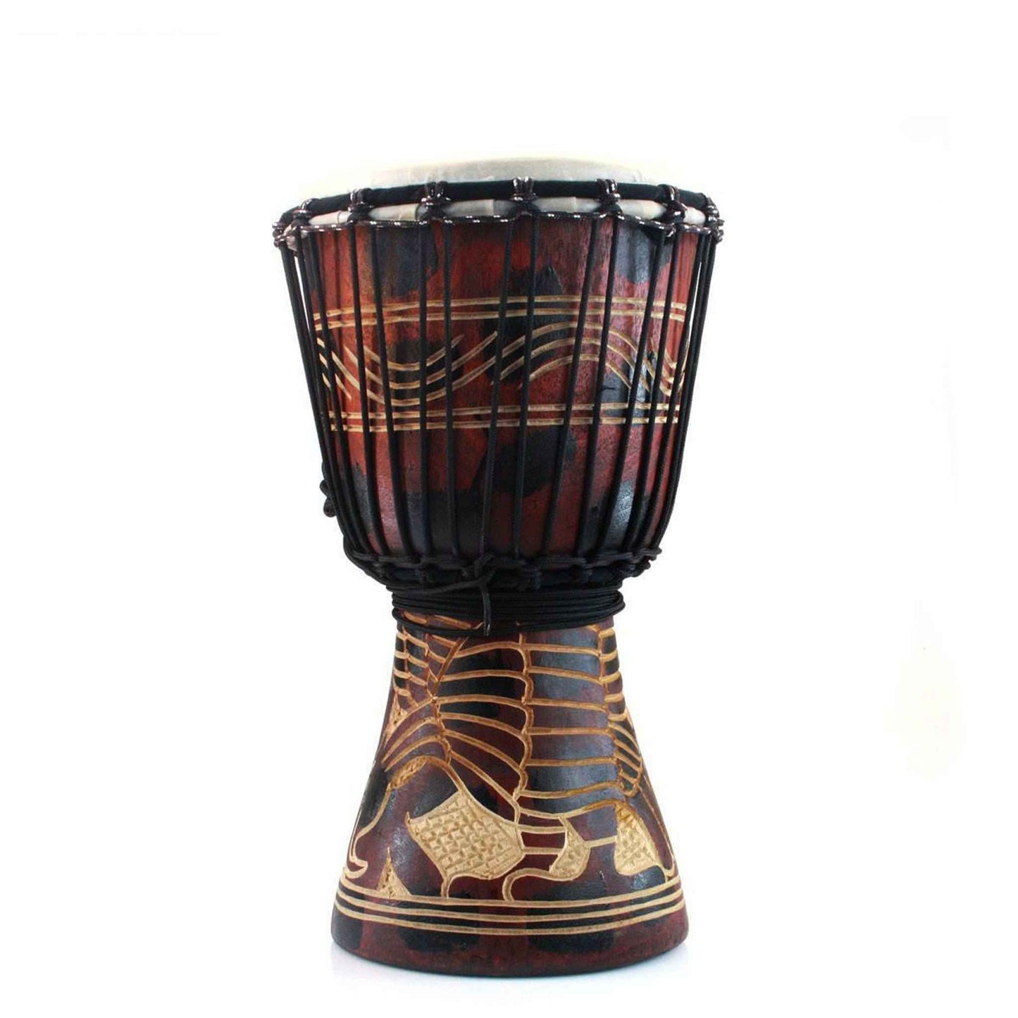 Djembe/Djembe Drums - 10" Painted Ghana Djembe