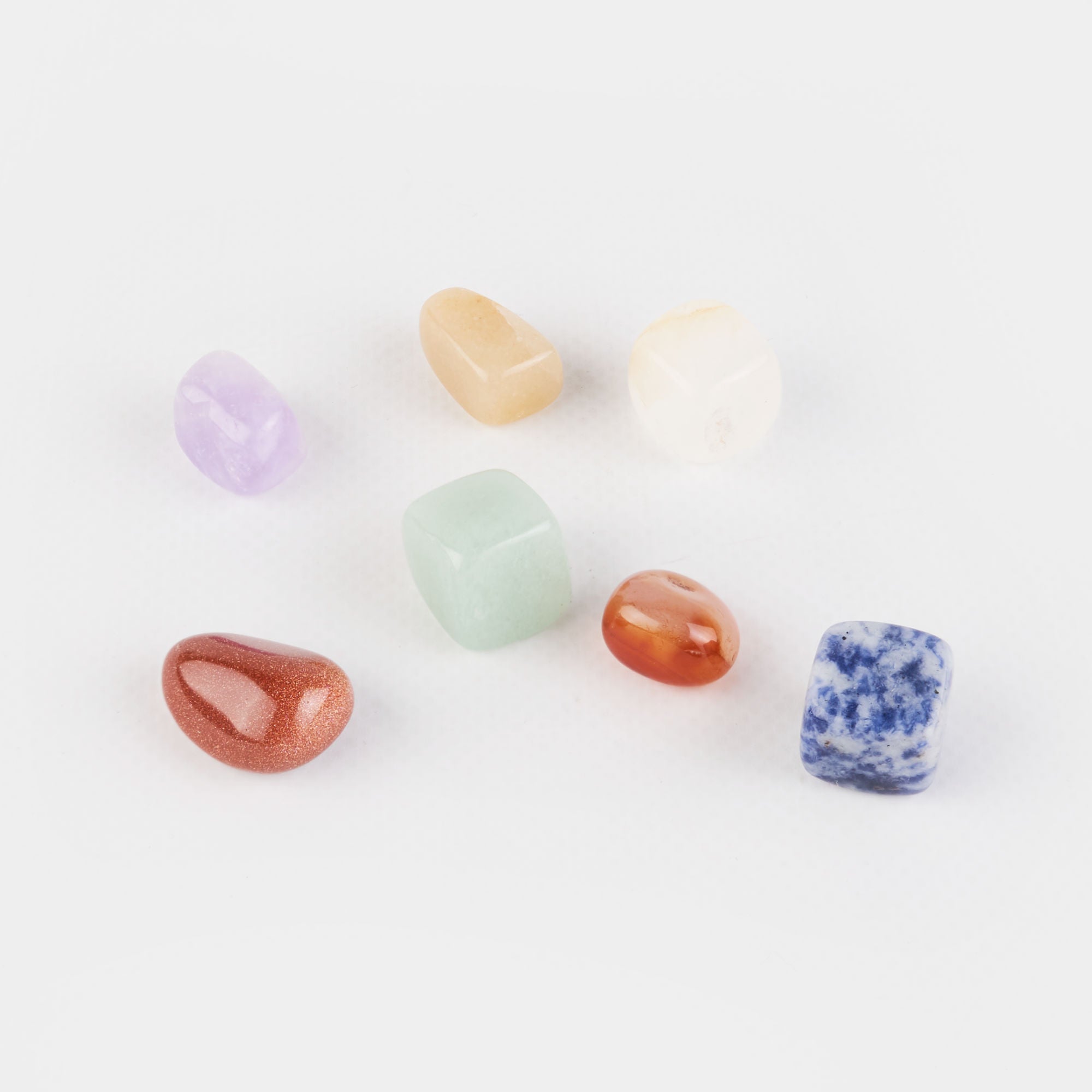 Chakra Healing Gemstone Set - Bag of 7