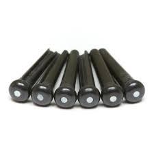 Guitars/Guitar Accessories/Strings - Bridge Pins- 6 Pack