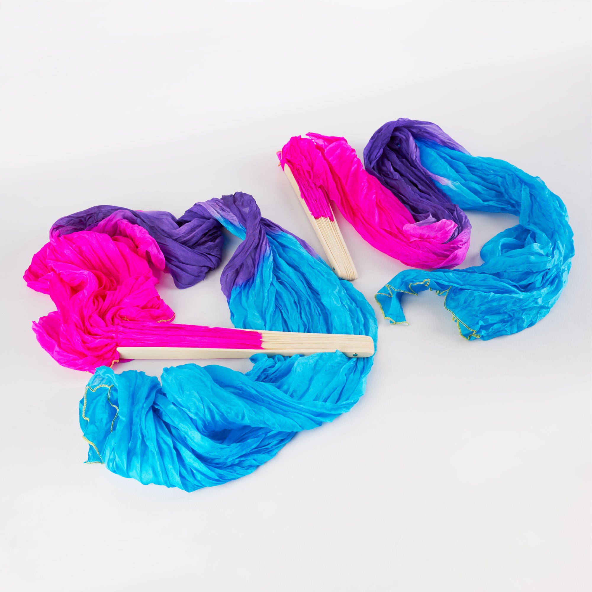 Silk Veil Fans Long - pair