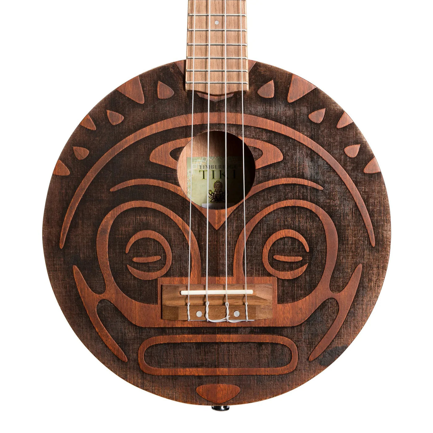 Timberidge Tiki Man Ukulele - Concert