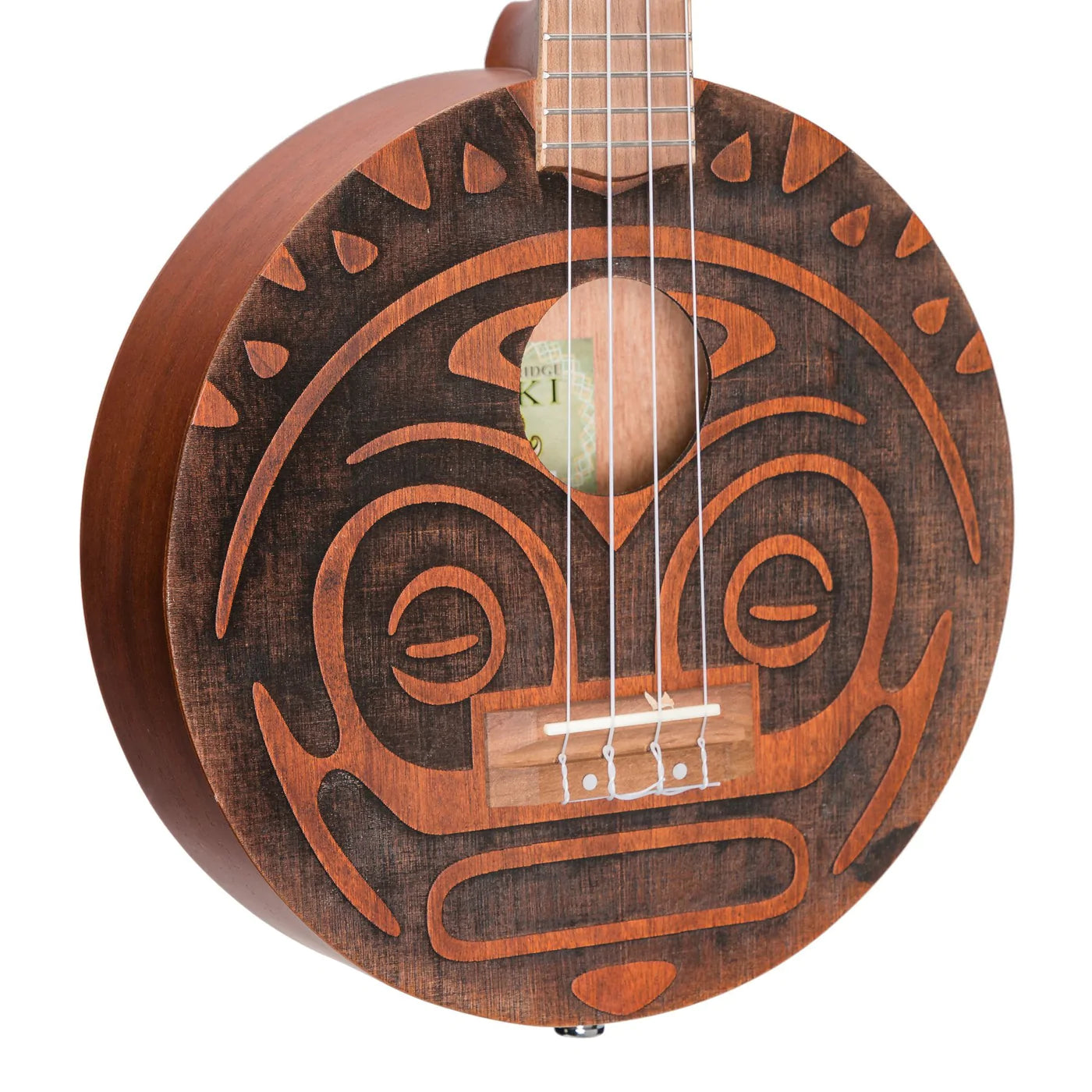 Timberidge Tiki Man Ukulele - Concert
