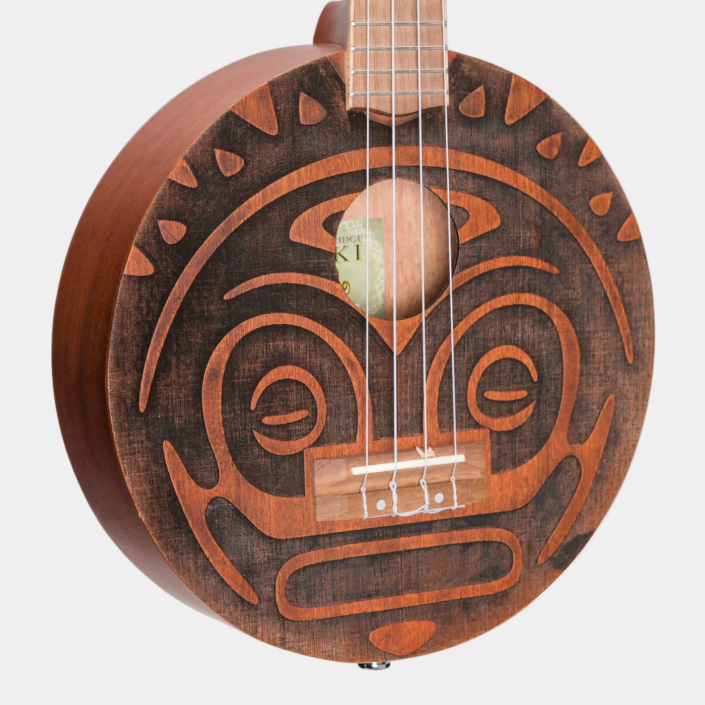 Timberidge Tiki Man Ukulele - Concert