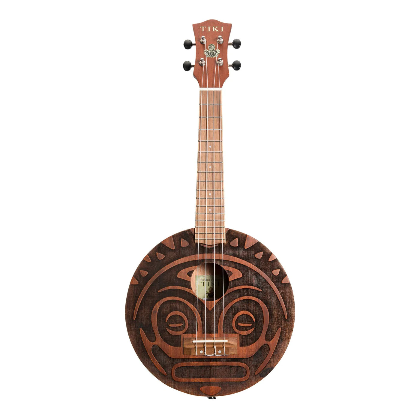 Timberidge Tiki Man Ukulele - Concert