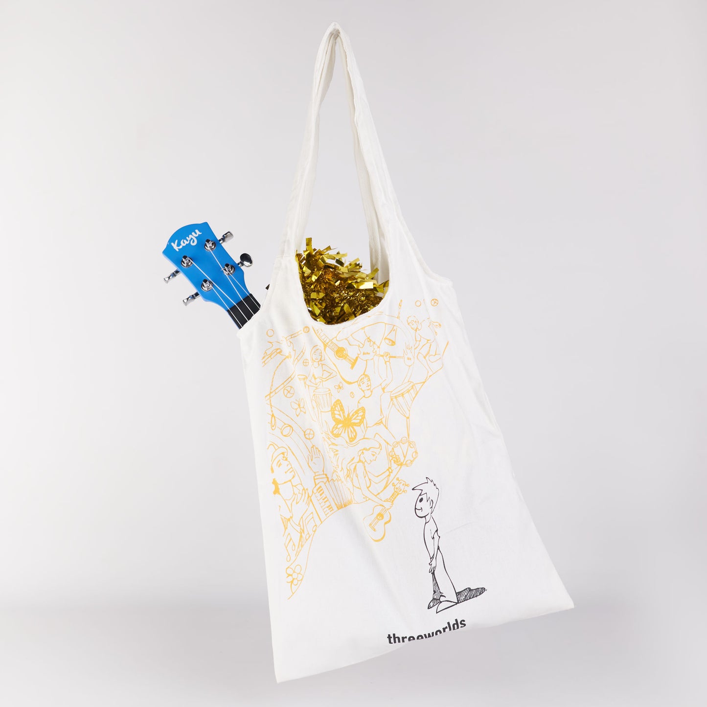 Threeworlds Cotton Tote Bag