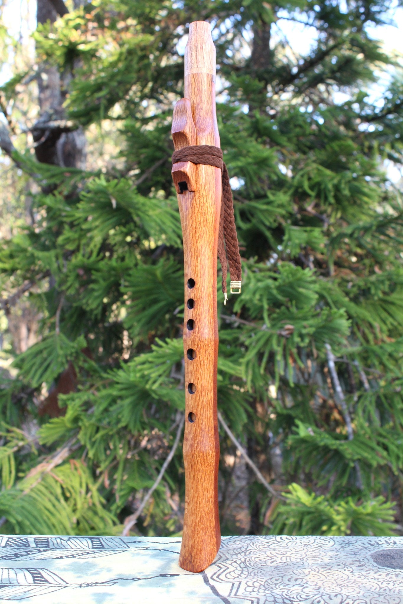 A Minor Silky Oak, Aus Red Cedar Flute 432Hz