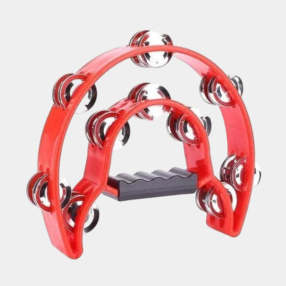 Double Half Moon Tambourine