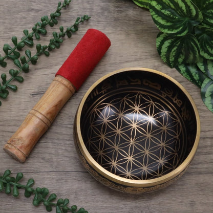 Tree Of Life Chakra Tibetan Singing Bowl 12cm