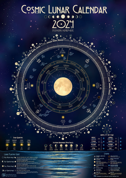 Cosmic Lunar Calendar 2024