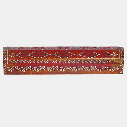 Painted Wooden Incense Holder Box