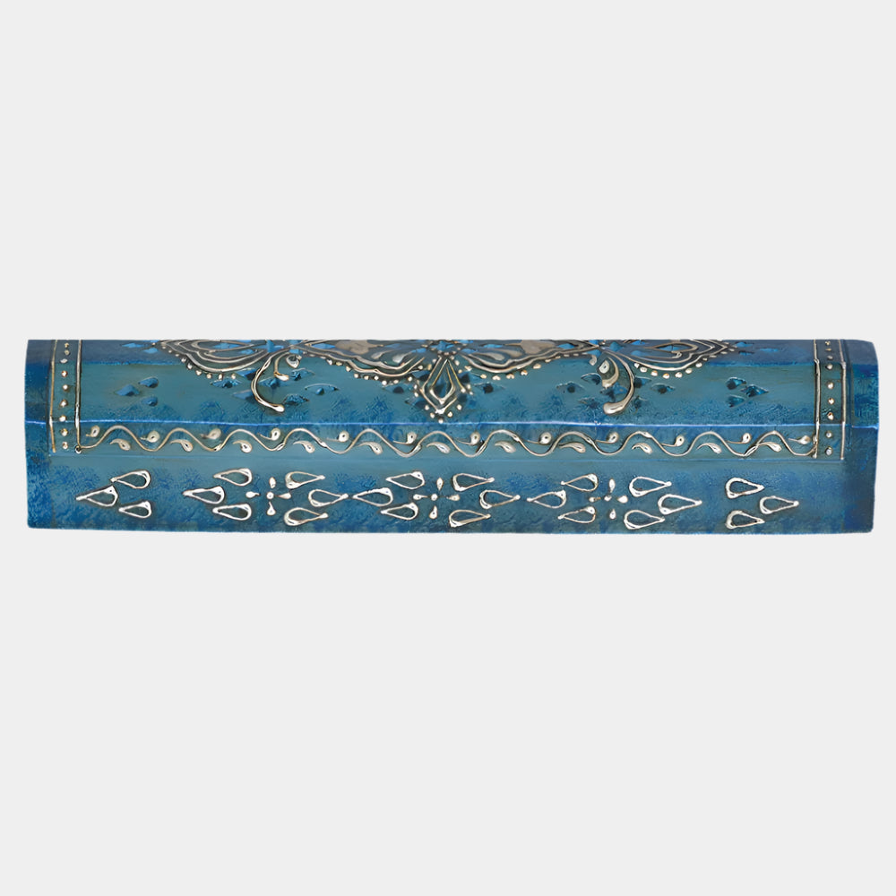 Painted Wooden Incense Holder Box