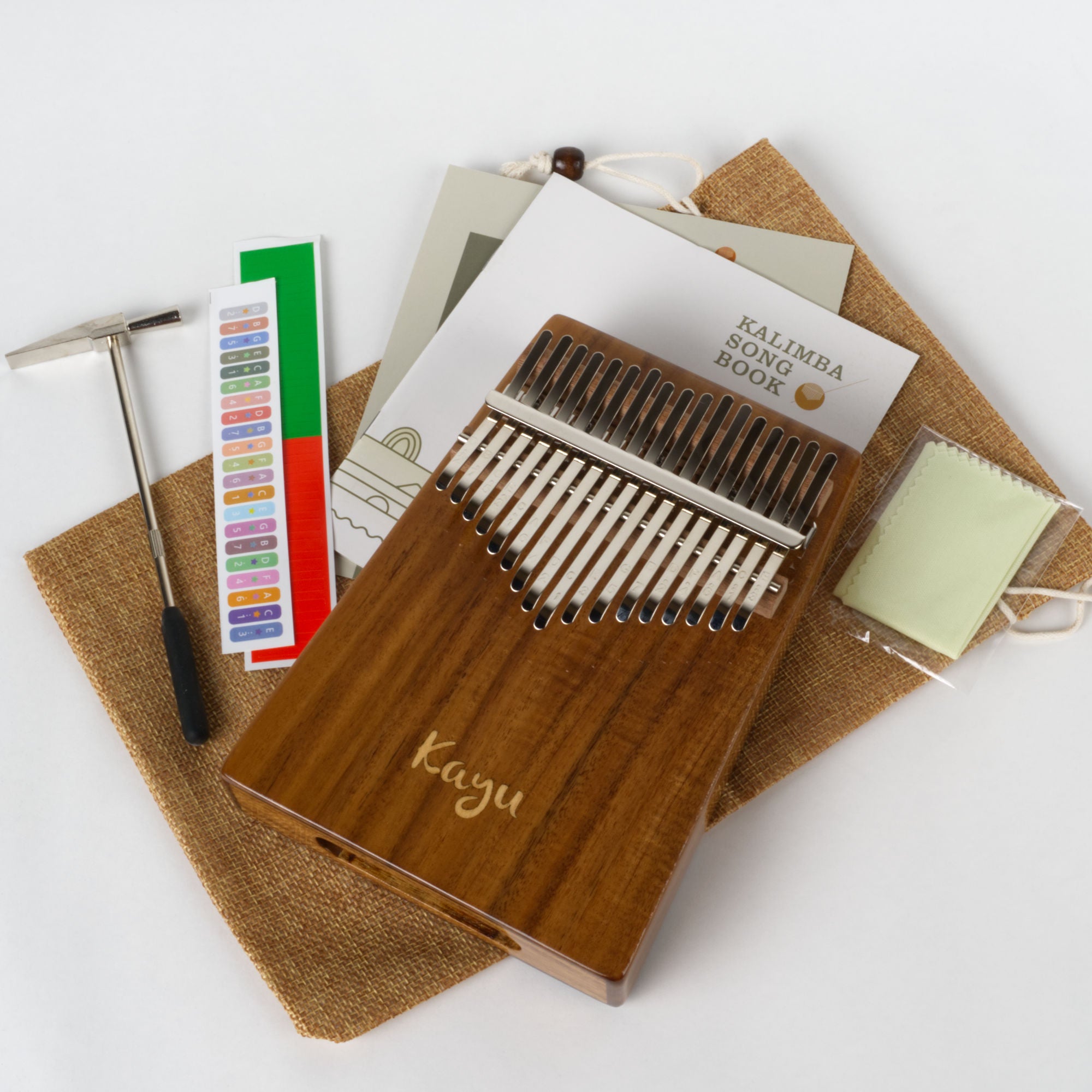 Kayu Solid Kalimba Koa