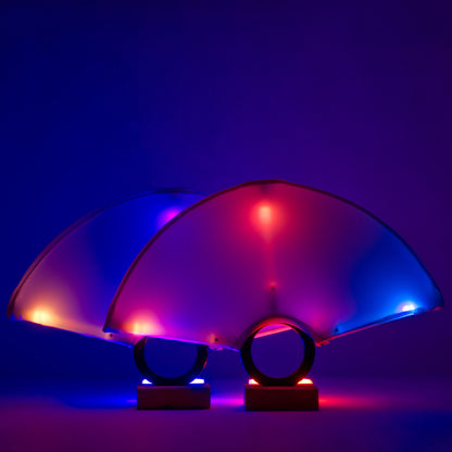 Halo LED Fans - Pair