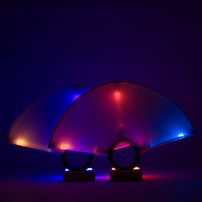 Halo LED Fans - Pair
