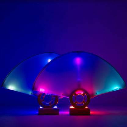 Halo LED Fans - Pair