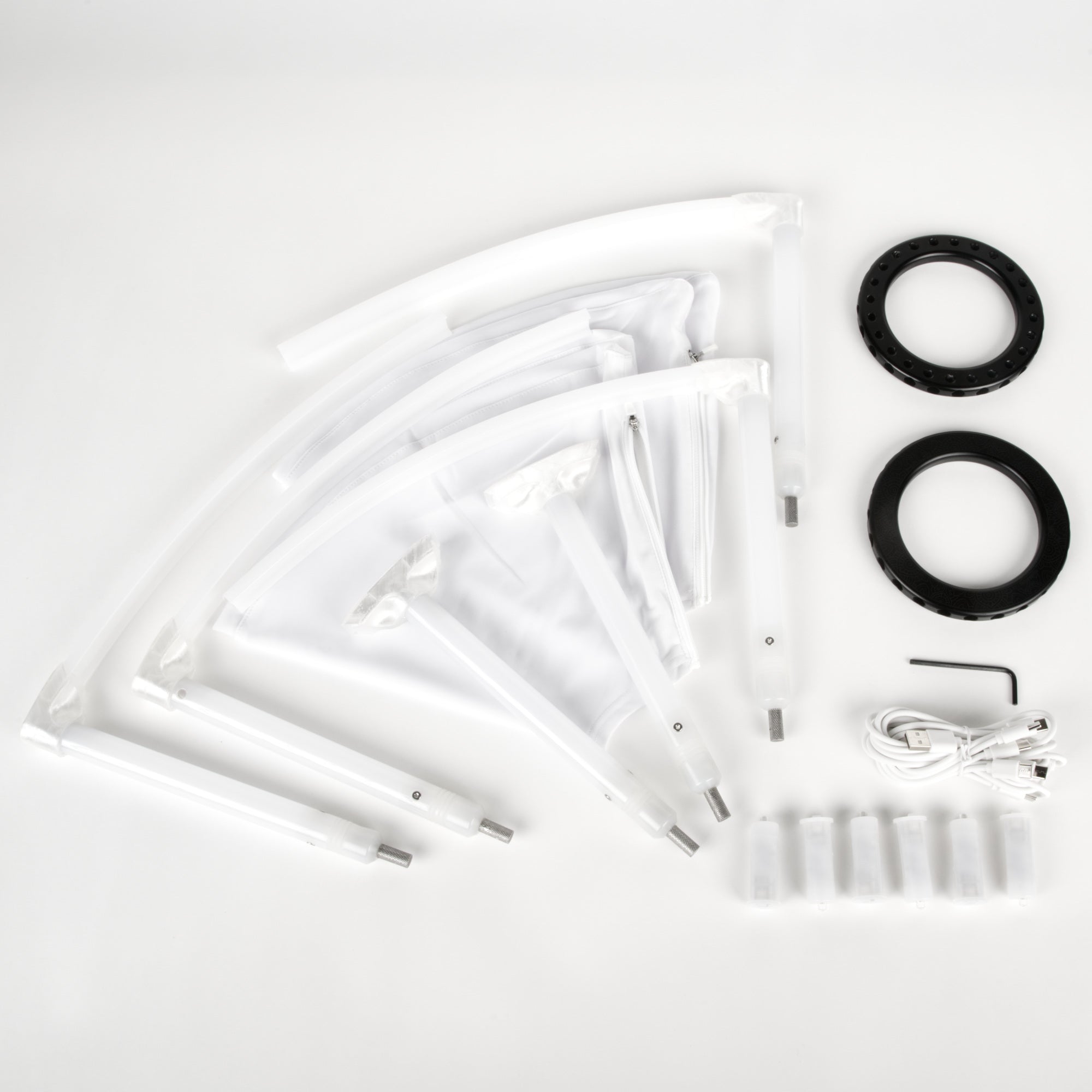 Halo LED Fans - Pair