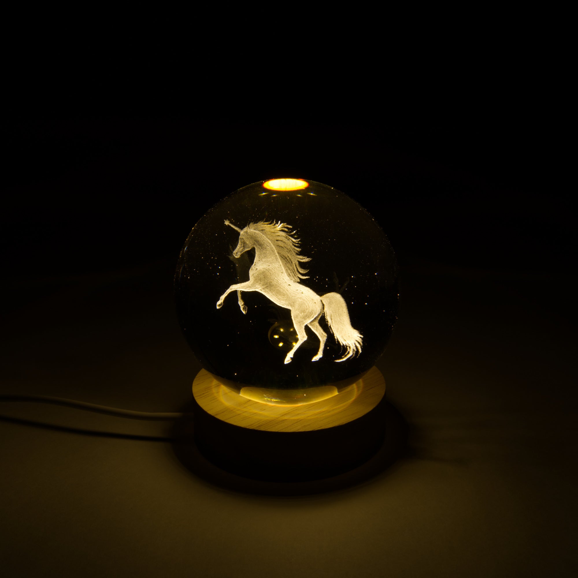 Crystal Ball Lamp