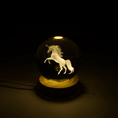 Crystal Ball Lamp