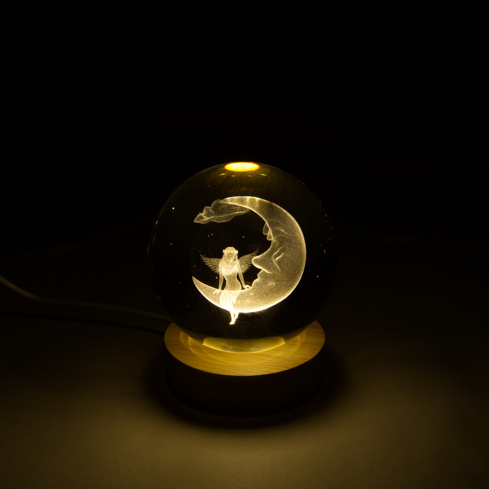 Crystal Ball Lamp
