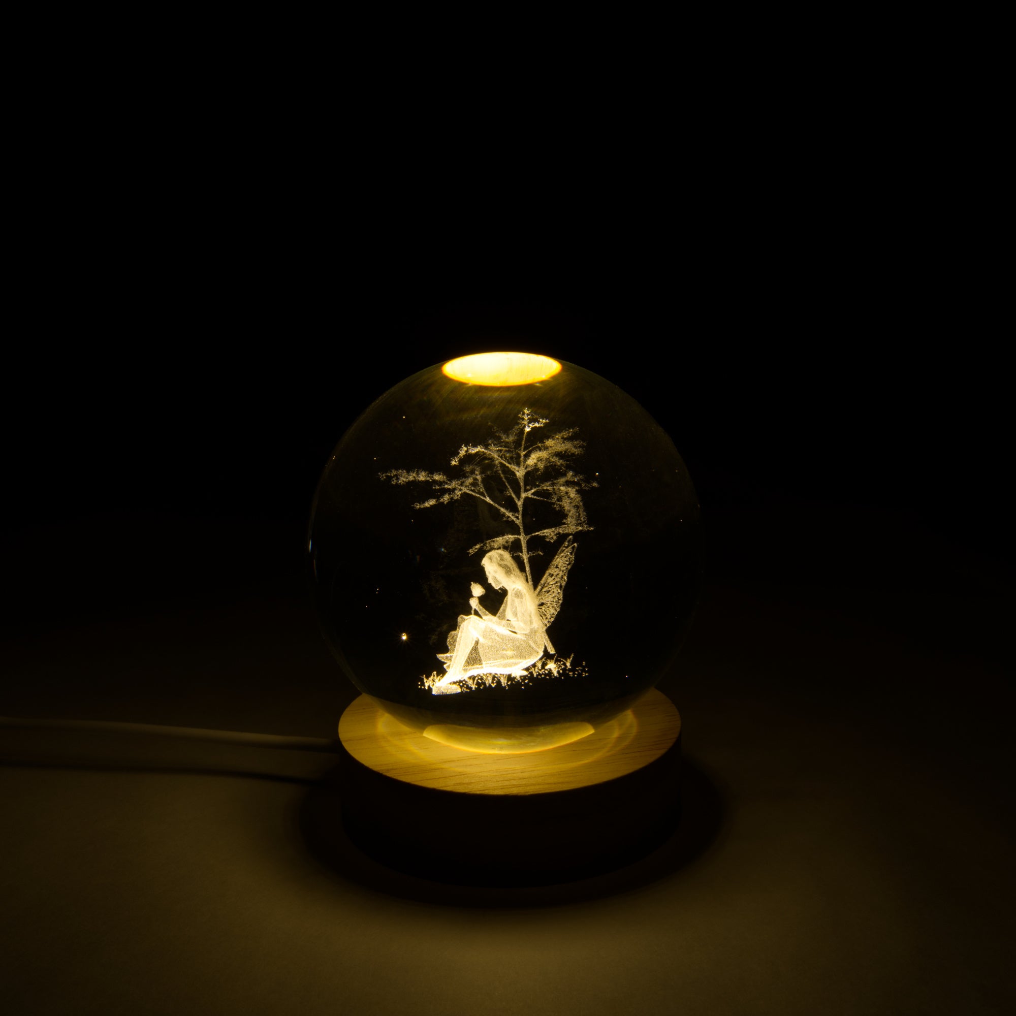 Crystal Ball Lamp