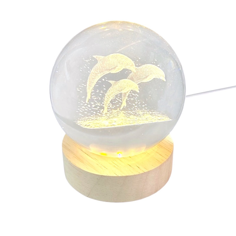 Crystal Ball Lamp