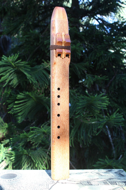 E Minor Silky Oak Drone Flute 432Hz