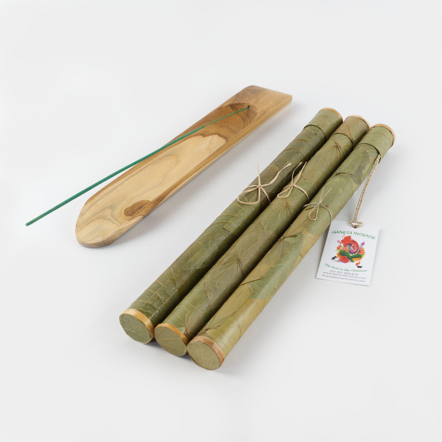 Ganesa Wooden Incense Holder XL