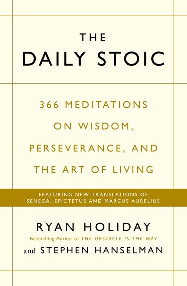 Daily Stoic 366 Meditations Book