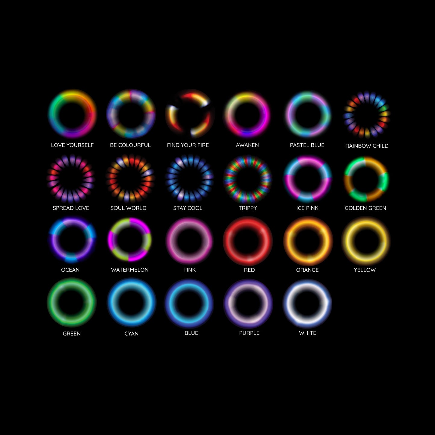 Lumi Pro Rechargeable LED Poi Balls