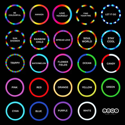 Lumi LED Double Staffs