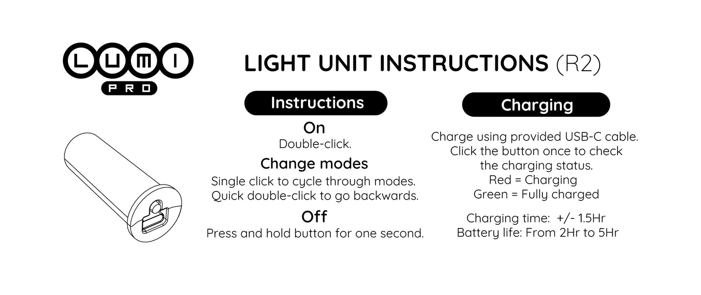 Lumi Pro LED Trickstix - Rechargeable Devilstick