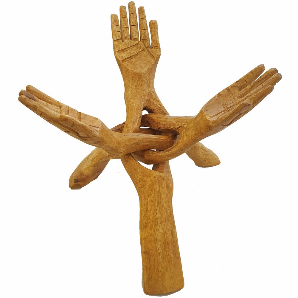 Wooden Singing Bowl Stand