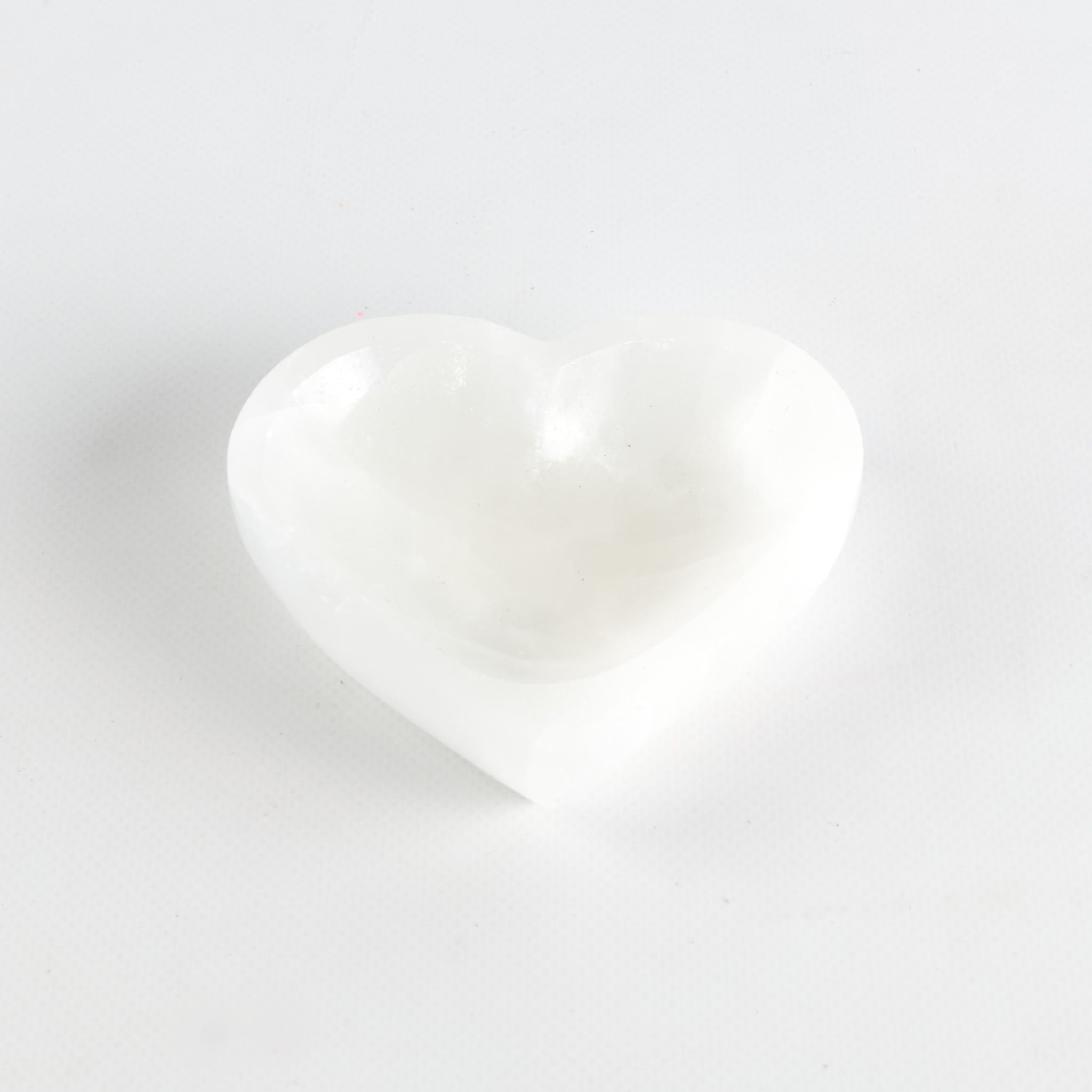 Selenite Heart Bowl