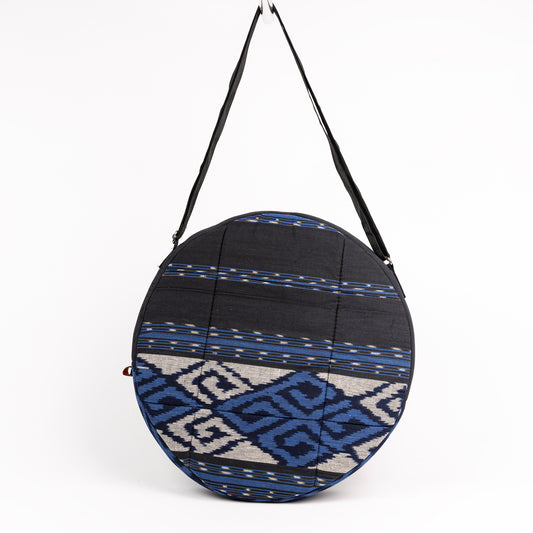 Buffalo Medicine Shamanic Drum Bag, Batik  | 16"