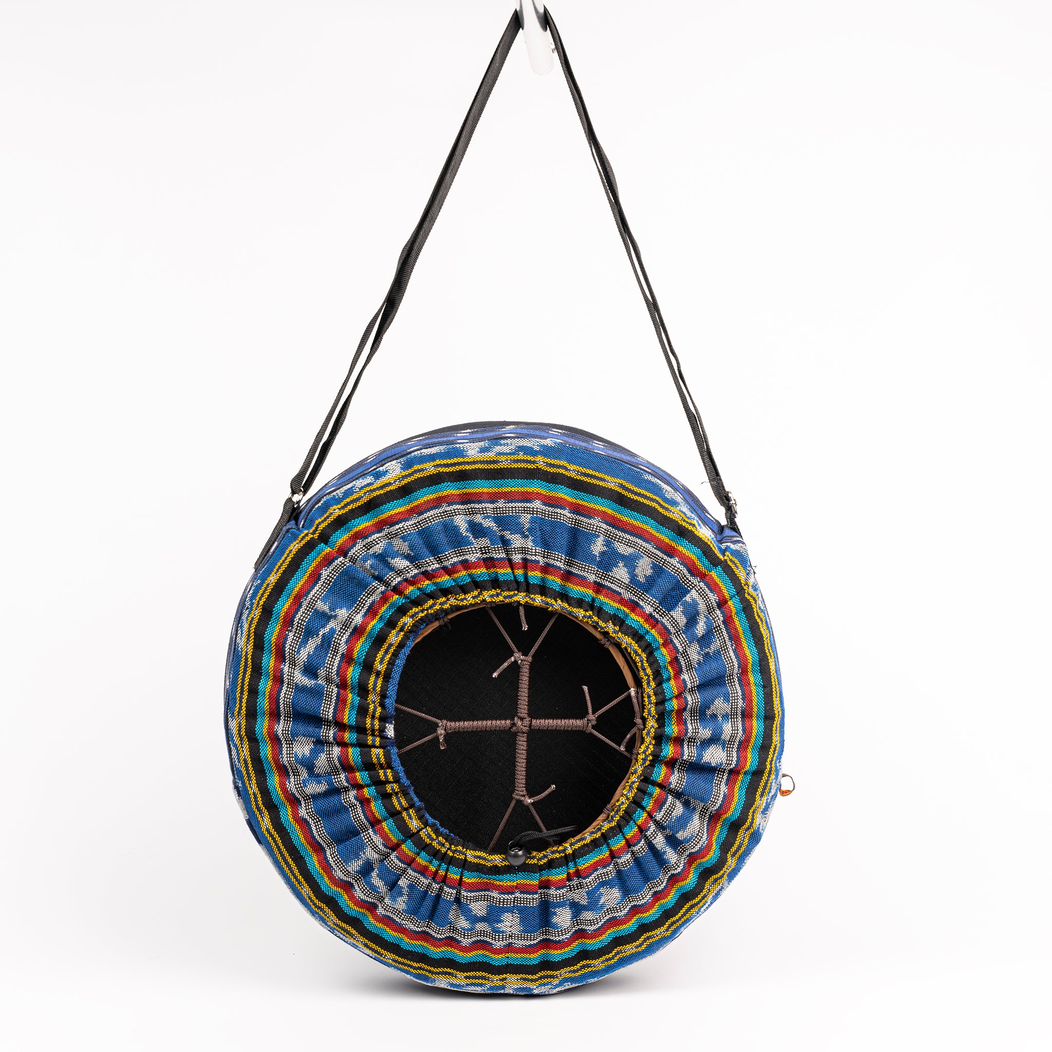 Buffalo Medicine Shamanic Drum Bag, Batik  | 16"