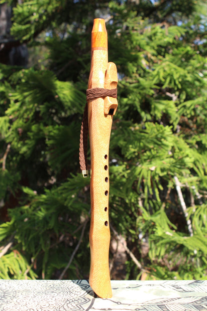 A#/Bb Minor Silky Oak Flute 440Hz