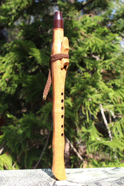 A#/Bb Minor Silky Oak Flute 440Hz