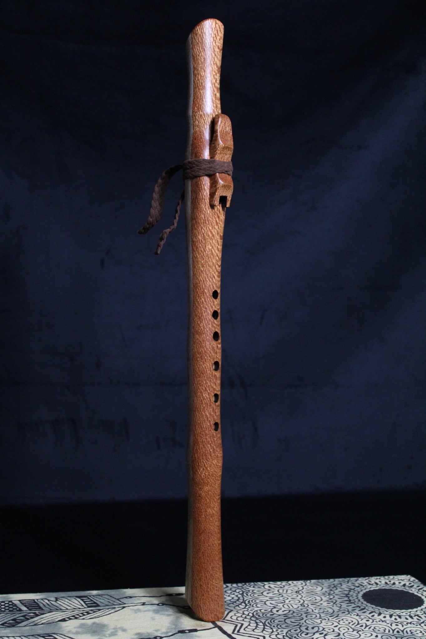 A Minor Vintage Silky Oak Flute 432Hz