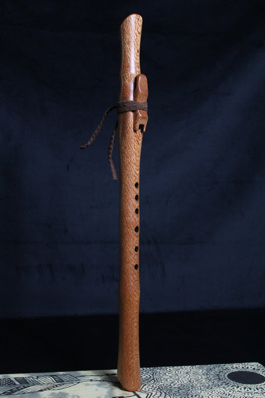 A Minor Vintage Silky Oak Flute 432Hz