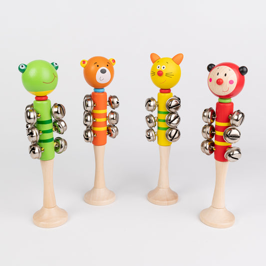 Animal Jingle Bell Stick