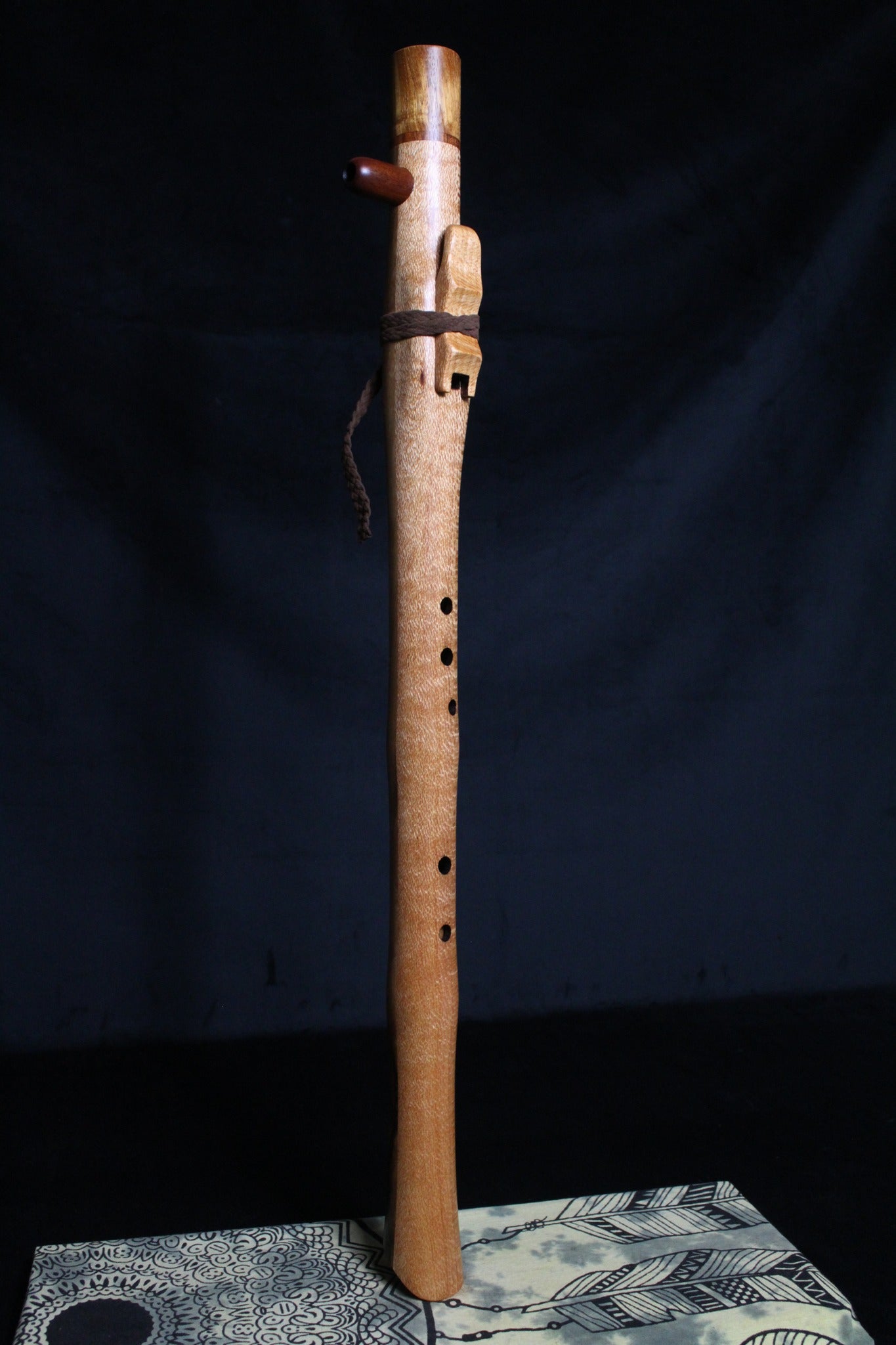 Low C Minor Silky Oak Flute 432Hz