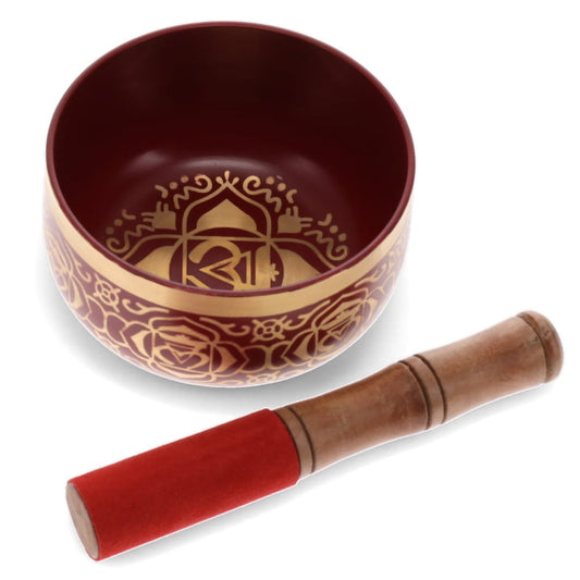 Root Chakra Tibetan Singing Bowl 12.5cm