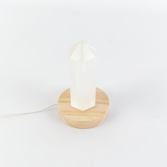 Selenite Crystal LED Lamp