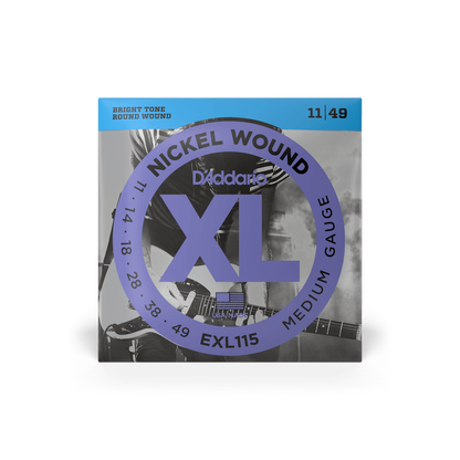D'Addario Nickel Wound Electric Guitar strings
