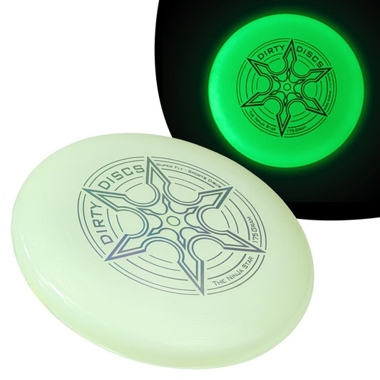 Dirty Discs Glow Sports Frisbee
