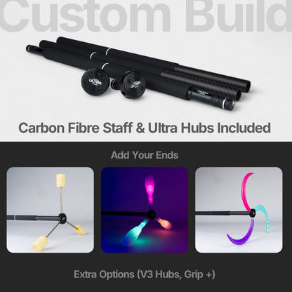 Custom Collapsible Dragon Staff Builder