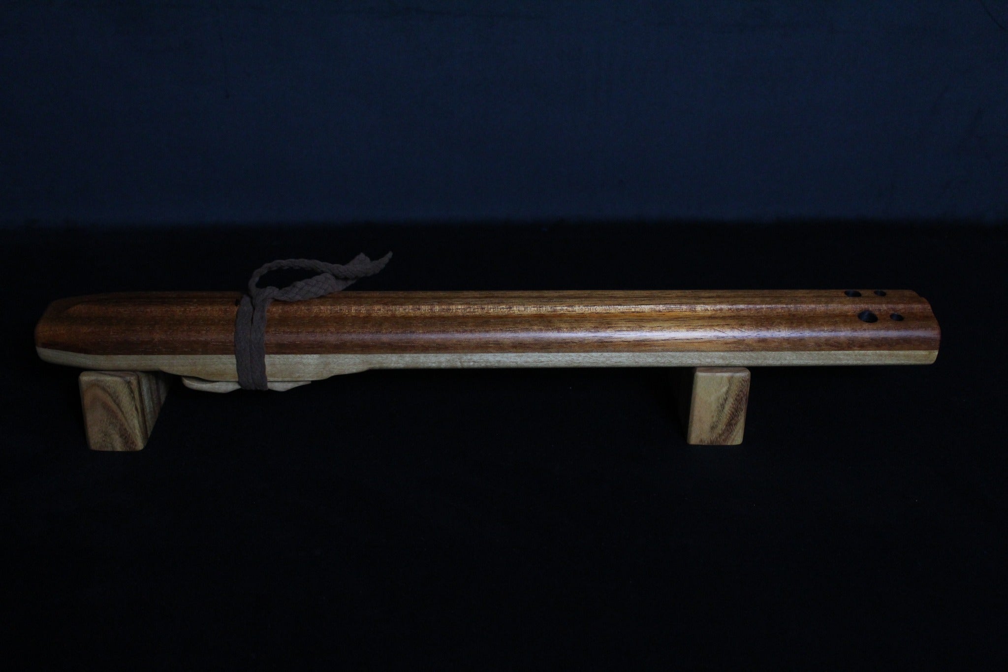 G Minor Rock Maple Drone Flute 432Hz