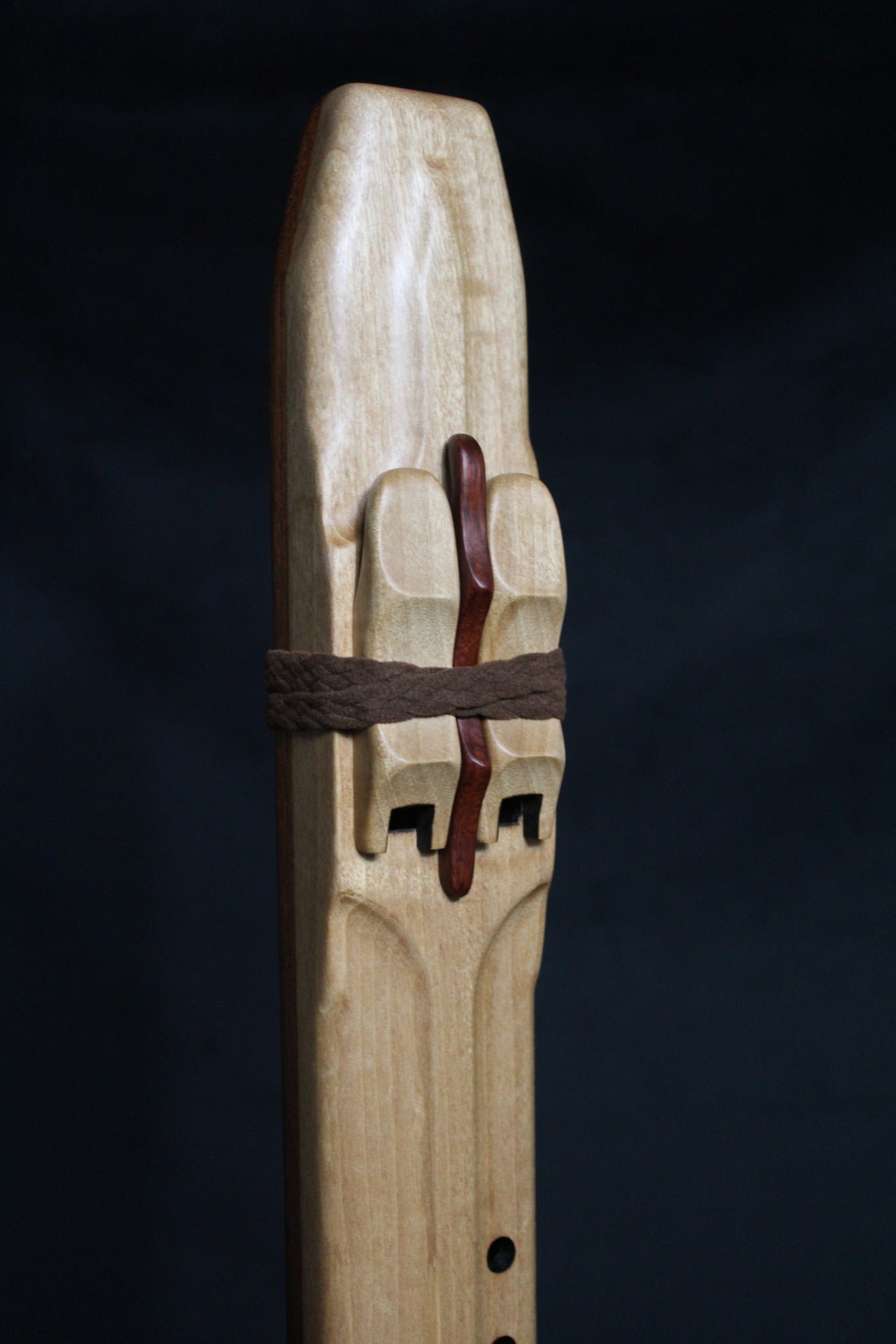 G Minor Rock Maple Drone Flute 432Hz