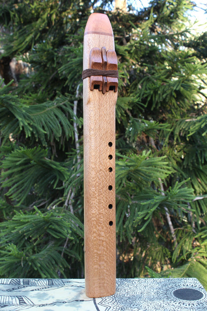 E Minor Silky Oak Drone Flute 528Hz